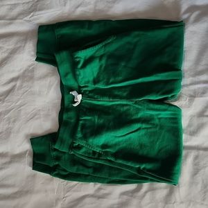 Hanna Andersson green joggers 120 6/7